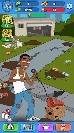 Rap Star:Idle Clicker Screenshot 0