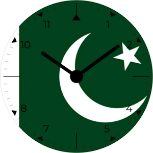 Pakistan Analog Watch Face Screenshot 3