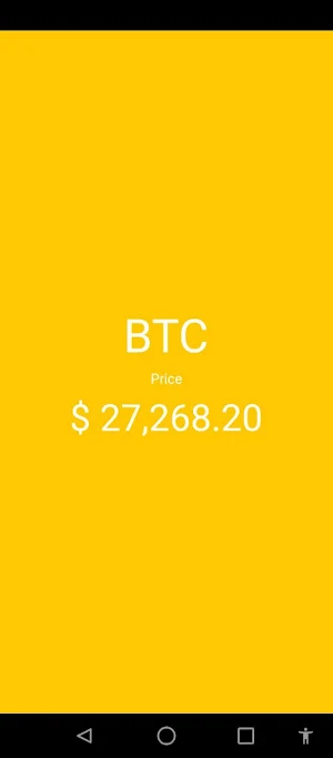 Price Bitcoin Screenshot 0