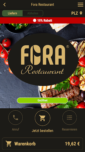 Fora Restaurant Screenshot 0