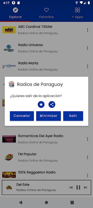 Radios de Paraguay AM y FM Screenshot 1