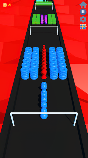 Clashing Balls: Runner Game Screenshot 2