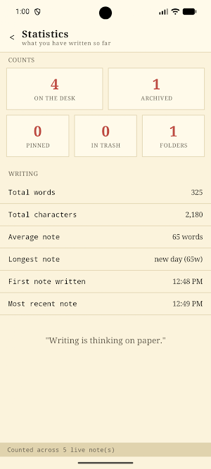 Offline notepad Screenshot 3