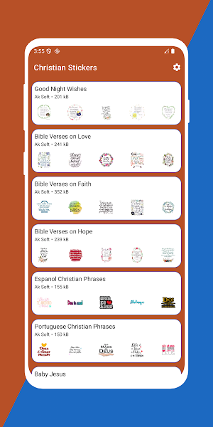 Christian Stickers Screenshot 3