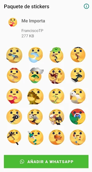 🎁 Me Importa [Stickers] Screenshot 0