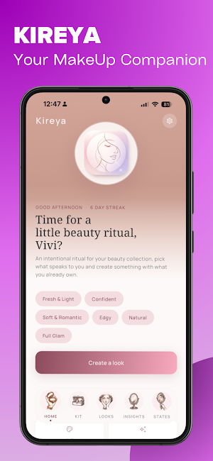 Kireya: Makeup Organizer Screenshot 0