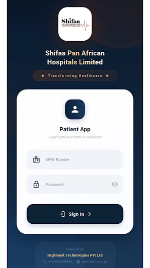 SPAH Patient App Screenshot 0