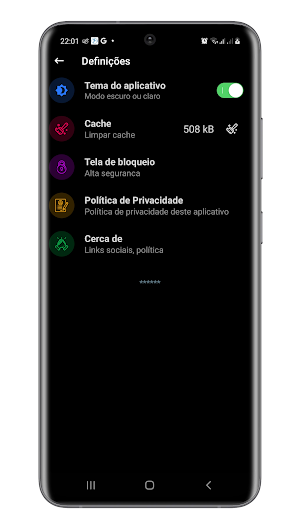 BIGS Notas Screenshot 1