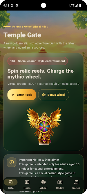 Fortune Reels Slot Game Screenshot 1