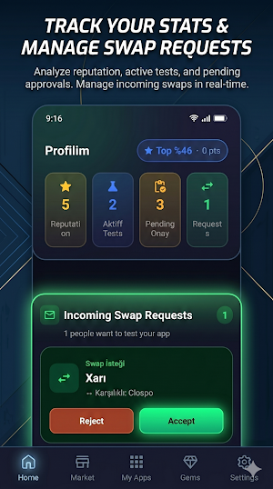 12 Testers - Clospo: App Swap Screenshot 0