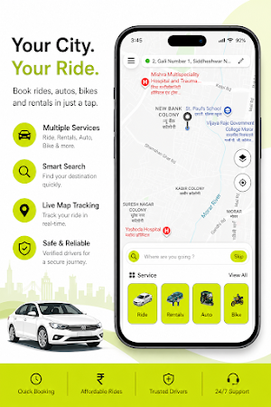 Velo : Book Cab,Auto,Delivery Screenshot 0