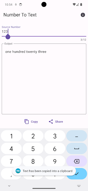 Number to Text Screenshot 3