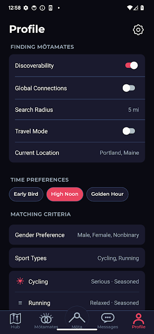 Möta: Find Fitness Friends Screenshot 2