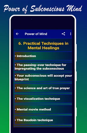 Power of Subconscious Mind Screenshot 3