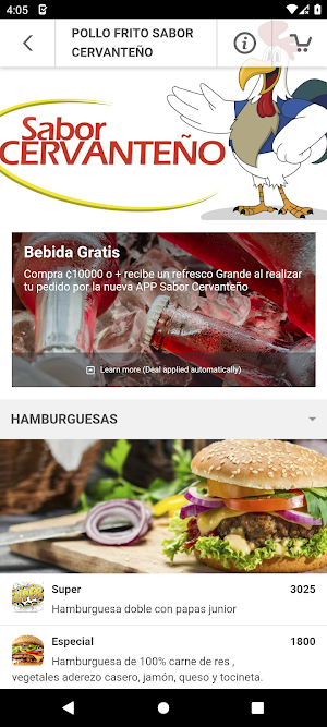 POLLO FRITO SABOR CERVANTEÑO Screenshot 2