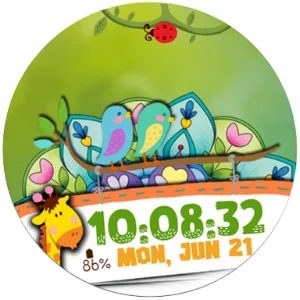 Watch Face Safari wear OS Screenshot 1