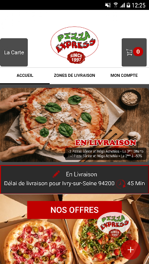Pizza Express Vitry Screenshot 1