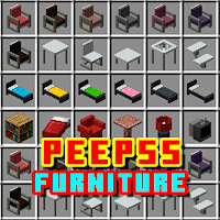 Peepss Furniture Addon MCPE