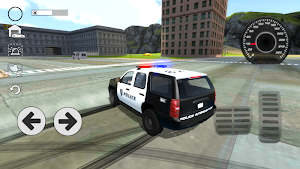 Police Car Drift Simulator Screenshot 0