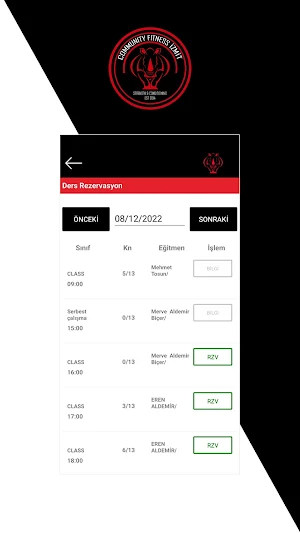 Community Fitness İzmit Screenshot 2