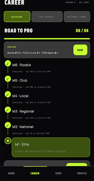 Padel Life: Road to Pro Screenshot 3