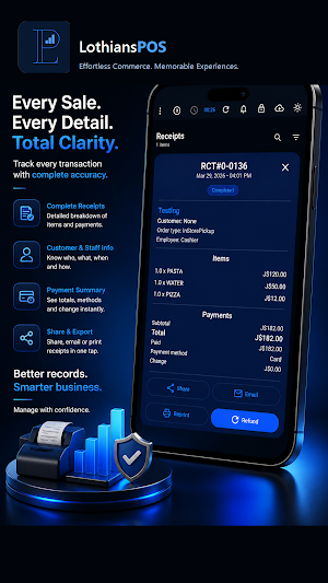 LothiansPOS Screenshot 1
