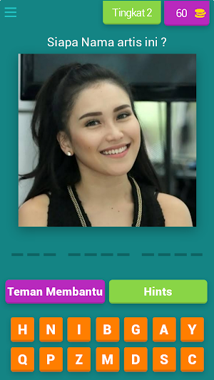 Nama artis Indonesia Screenshot 2