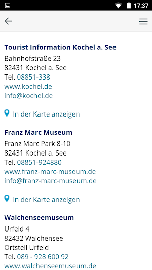 Franz Marc Kunstspaziergang Screenshot 3