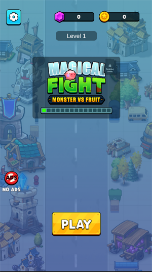 Magical Fight:Monster VS Fruit Screenshot 0