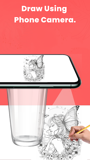 AR Draw Sketch -Sketch & Trace Screenshot 1