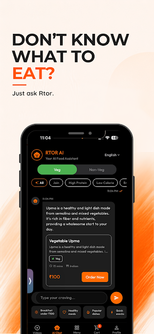 RTOR: Food Delivery from Reels Screenshot 3