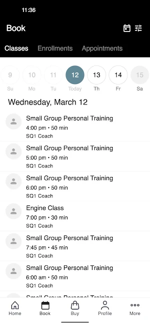 Square One Gym Screenshot 1