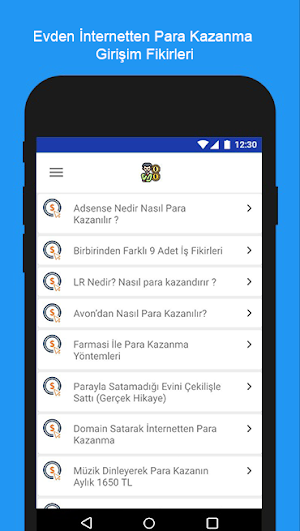 Evden İnternetten Para Kazanma Girişim Fikirleri Screenshot 1