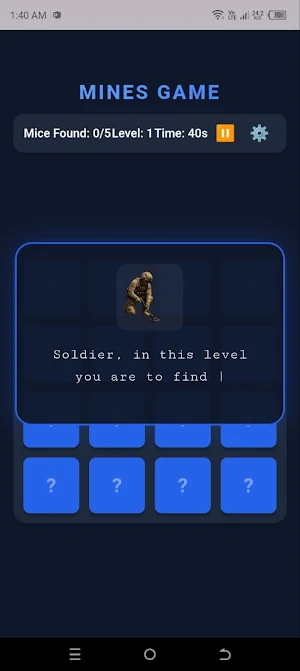 Mines Game Offline Screenshot 1