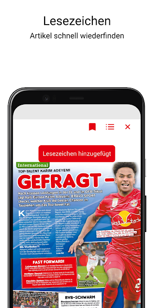 BRAVO Sport ePaper Screenshot 3