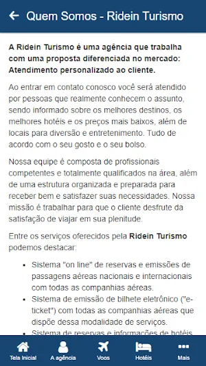 Ridein Turismo Screenshot 1
