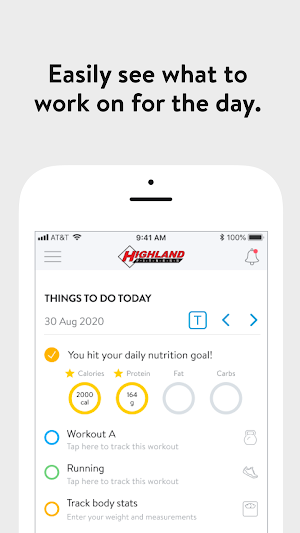 Highland Fitness Screenshot 1