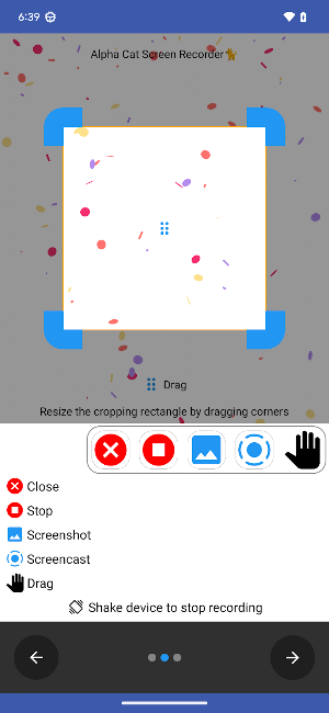 Alpha Cat Screen Recorder Screenshot 1