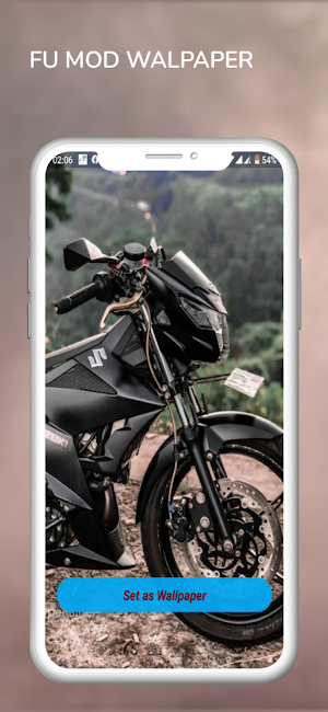 Satria FU 150 Mod Wallpaper Screenshot 1