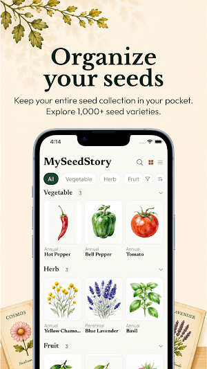 MySeedStory: AI Garden Planner Screenshot 1
