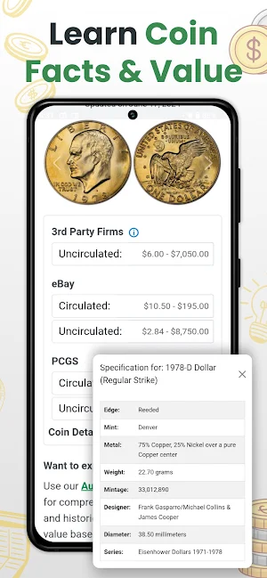 Coin Value: Coin Identifier Screenshot 3