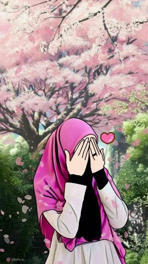 Girly Muslimah Wallpapers - Muslim Hijab Wallpaper Screenshot 2