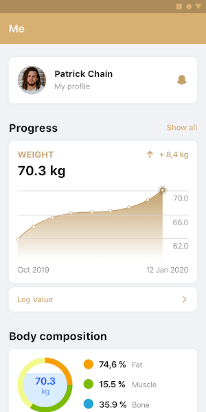 Focus-on body mind & health Screenshot 2