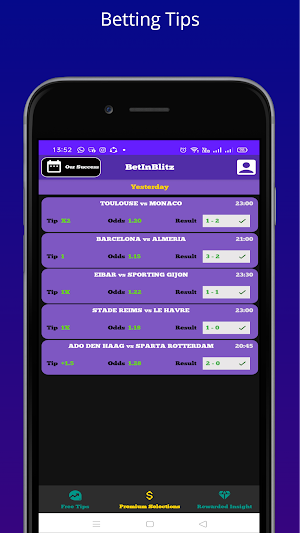 BetinBlitz - Bet to Win Screenshot 1