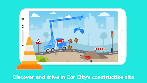 Carl the Super Truck Roadworks: Dig, Drill & Build Screenshot 0