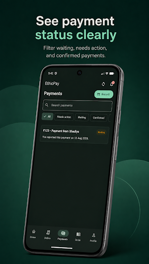 EthicPay: Debt Manager Screenshot 3