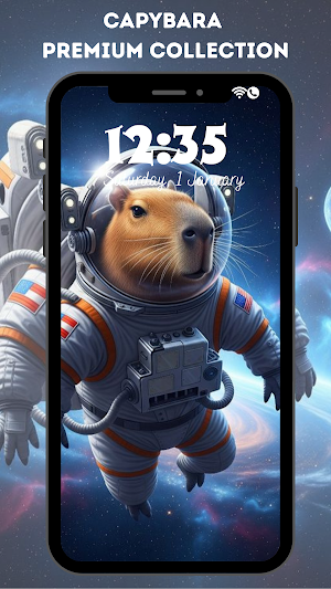 Cute Capybara 4K Wallpapers Screenshot 2