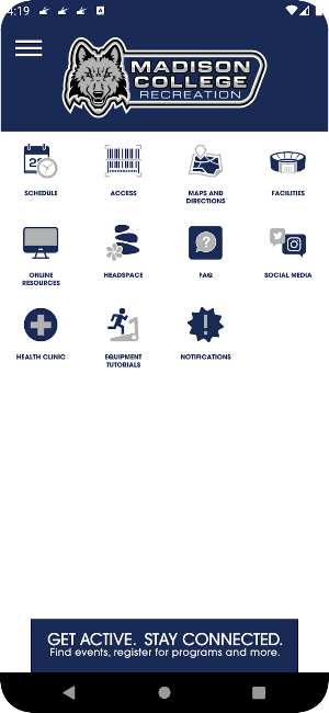 Madison College Recreation Screenshot 1