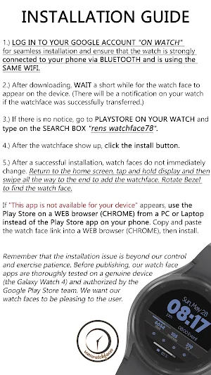 rens watchface78 Screenshot 0