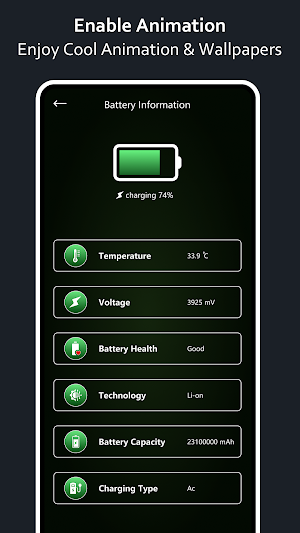 Battery Charging Animation Screenshot 2
